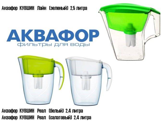 Фильтры-кувшины