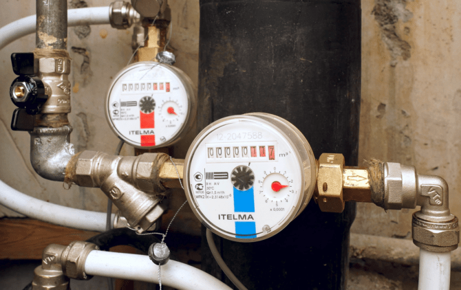 установленный счетчик