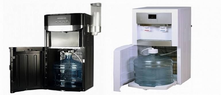 Кулер для воды - новый хит с нижней загрузкой бутыли