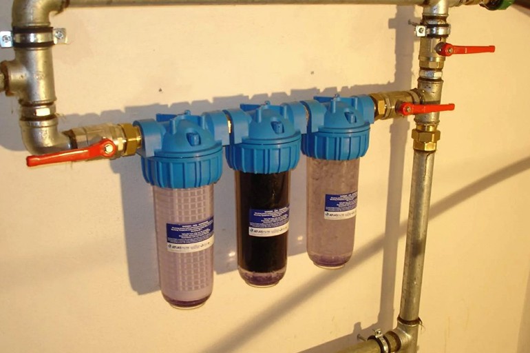 Установка фильтра