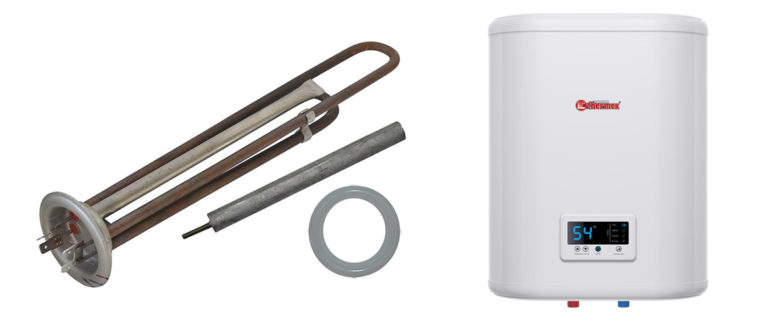 Замена ТЕНа на водонагревателе Термекс