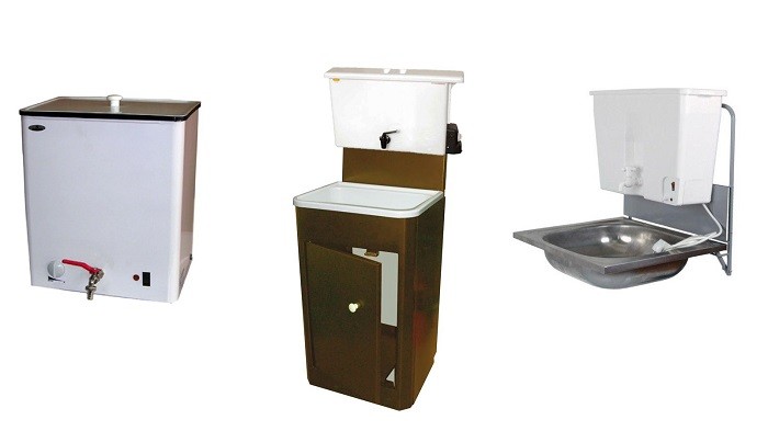 Виды дачных умывальников