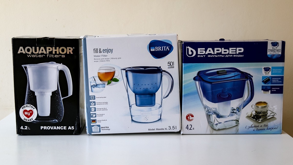 Виды фильтров для воды